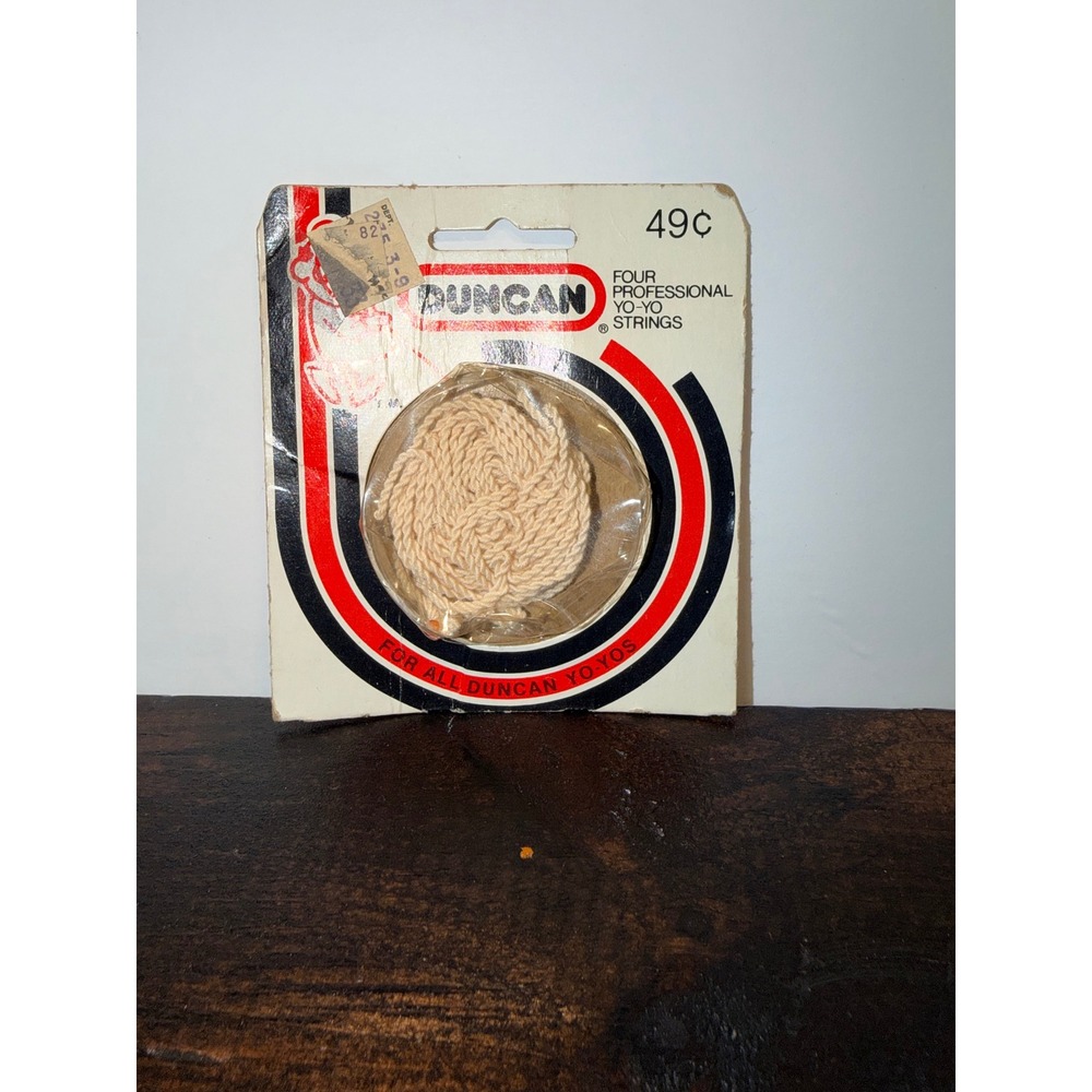 Vintage Duncan‎ Four Professional Yo-Yo Strings Cotton Sealed Pack